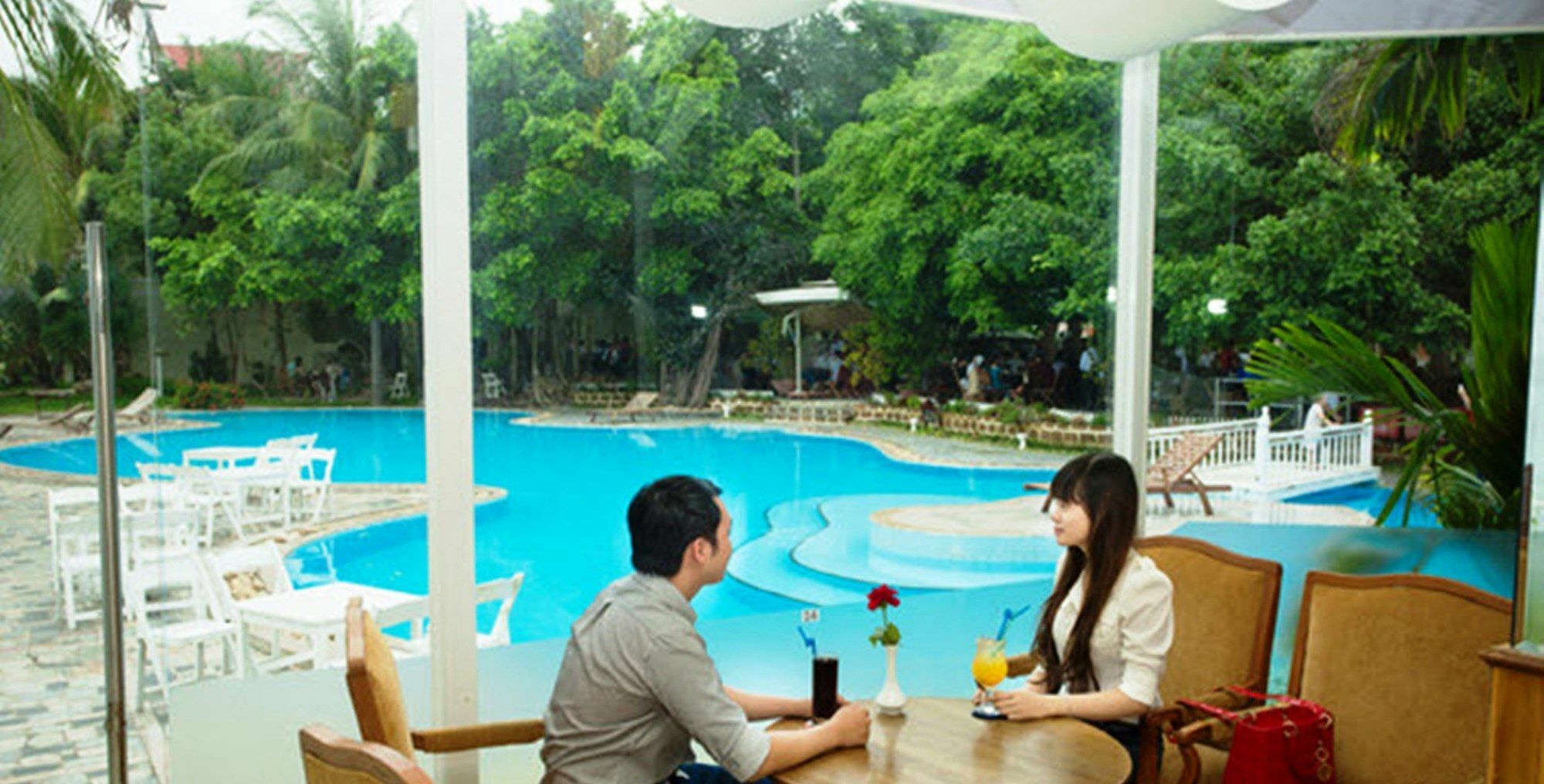 Dankbaar Resort Куинён Экстерьер фото